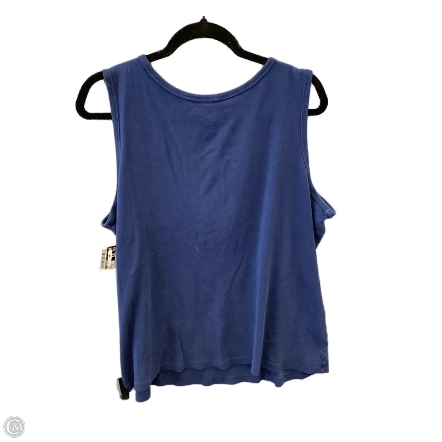 Tank Top By St Johns Bay In Navy, Size: 2x