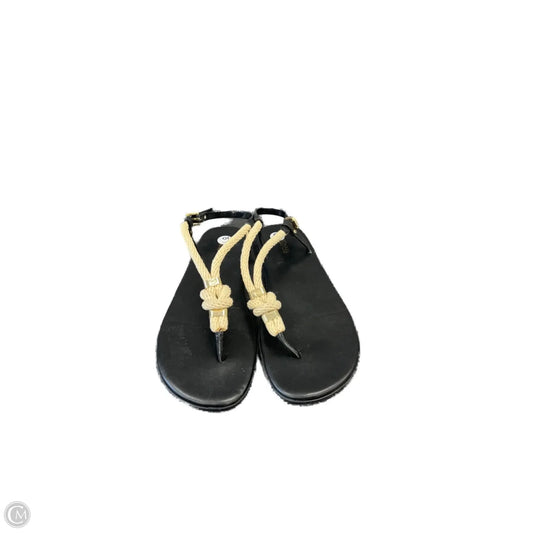 Sandals Flats By Michael By Michael Kors In Black, Size: 10