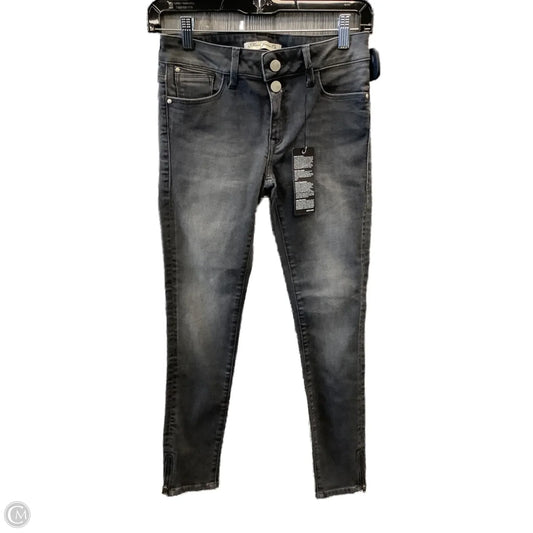 Jeans Skinny By Mavi In Black Denim, Size: 0