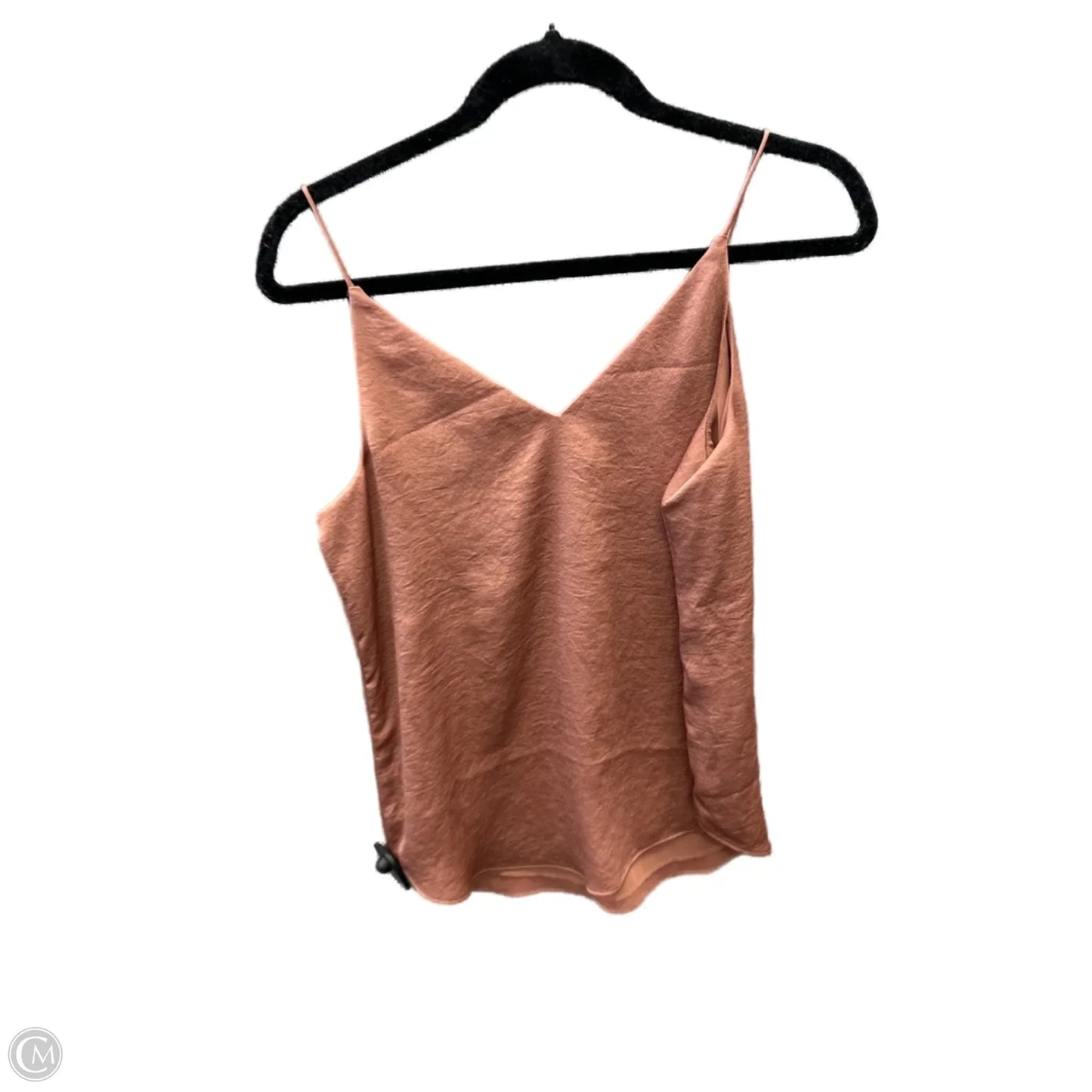 Blouse Sleeveless By Express In Brown, Size: S