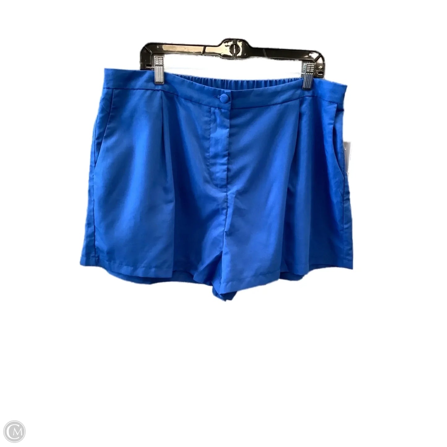 Shorts By Clothes Mentor In Blue, Size: 18