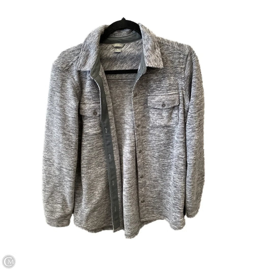 Top Long Sleeve By Eddie Bauer In Grey, Size: S