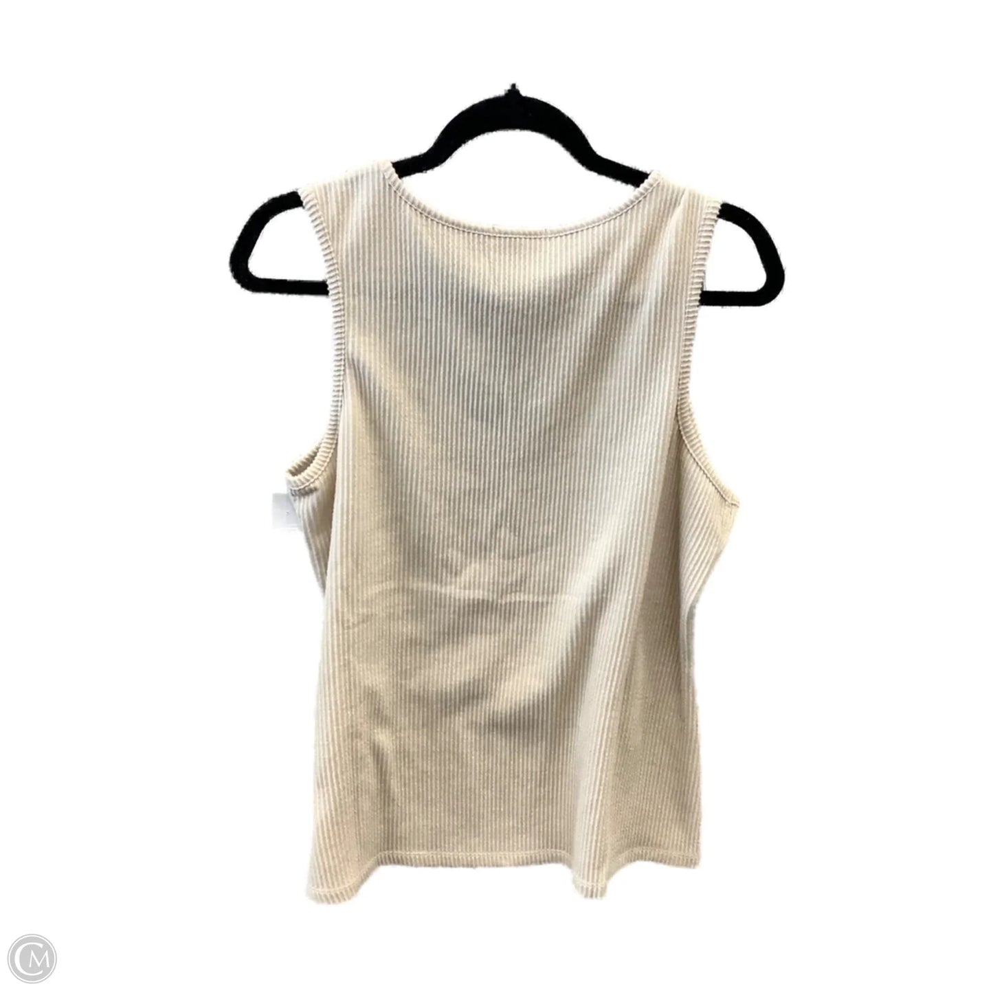 Top Sleeveless By Maurices In Beige, Size: Xl
