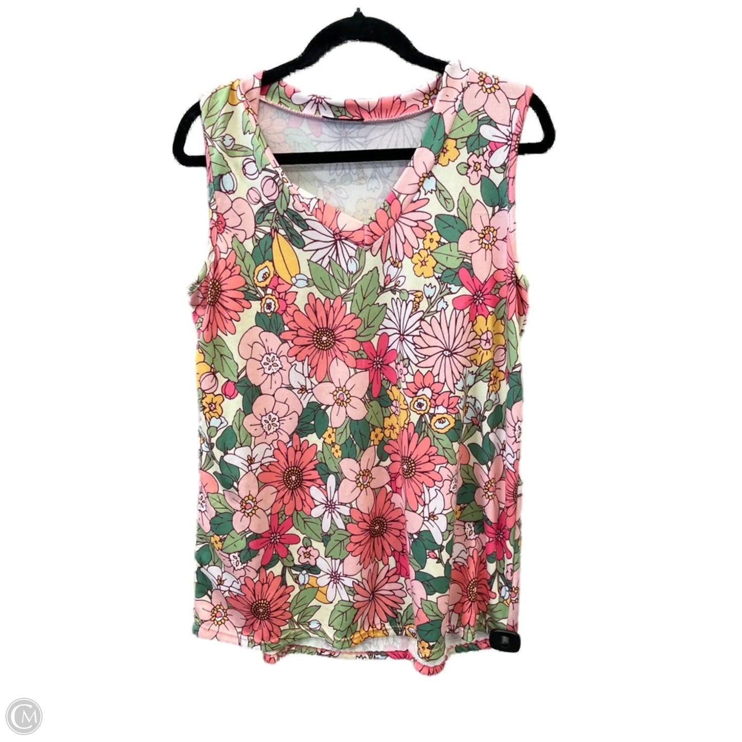 Top Sleeveless By Heimish Usa In Multi-colored, Size: M