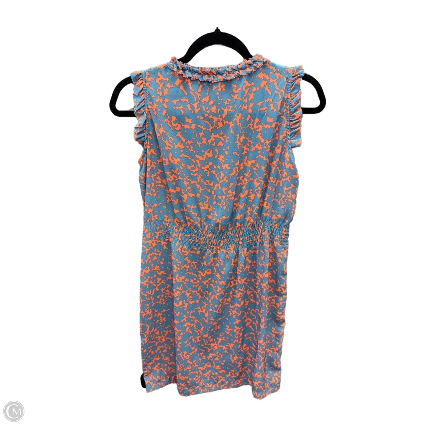 Dress Casual Short By Angie In Blue & Orange, Size: M