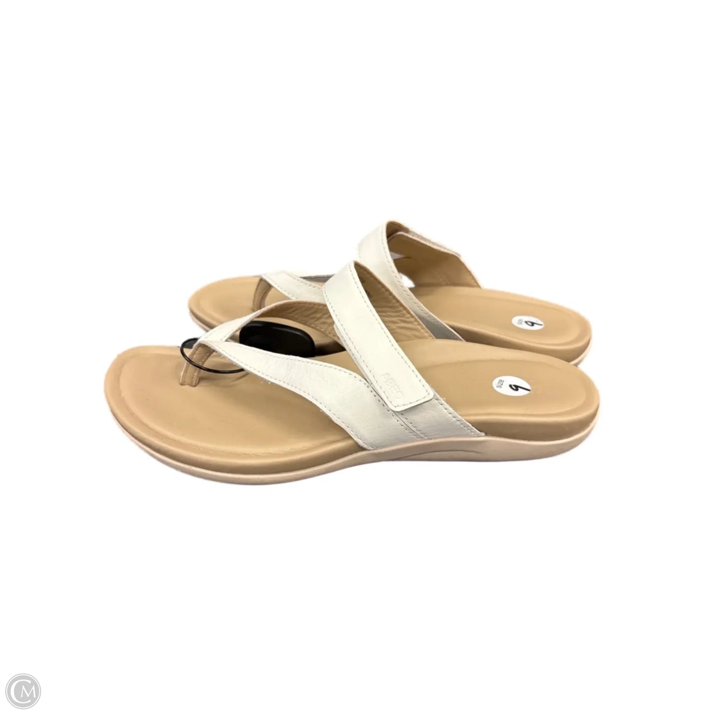 Sandals Flats By Abeo In White, Size: 9