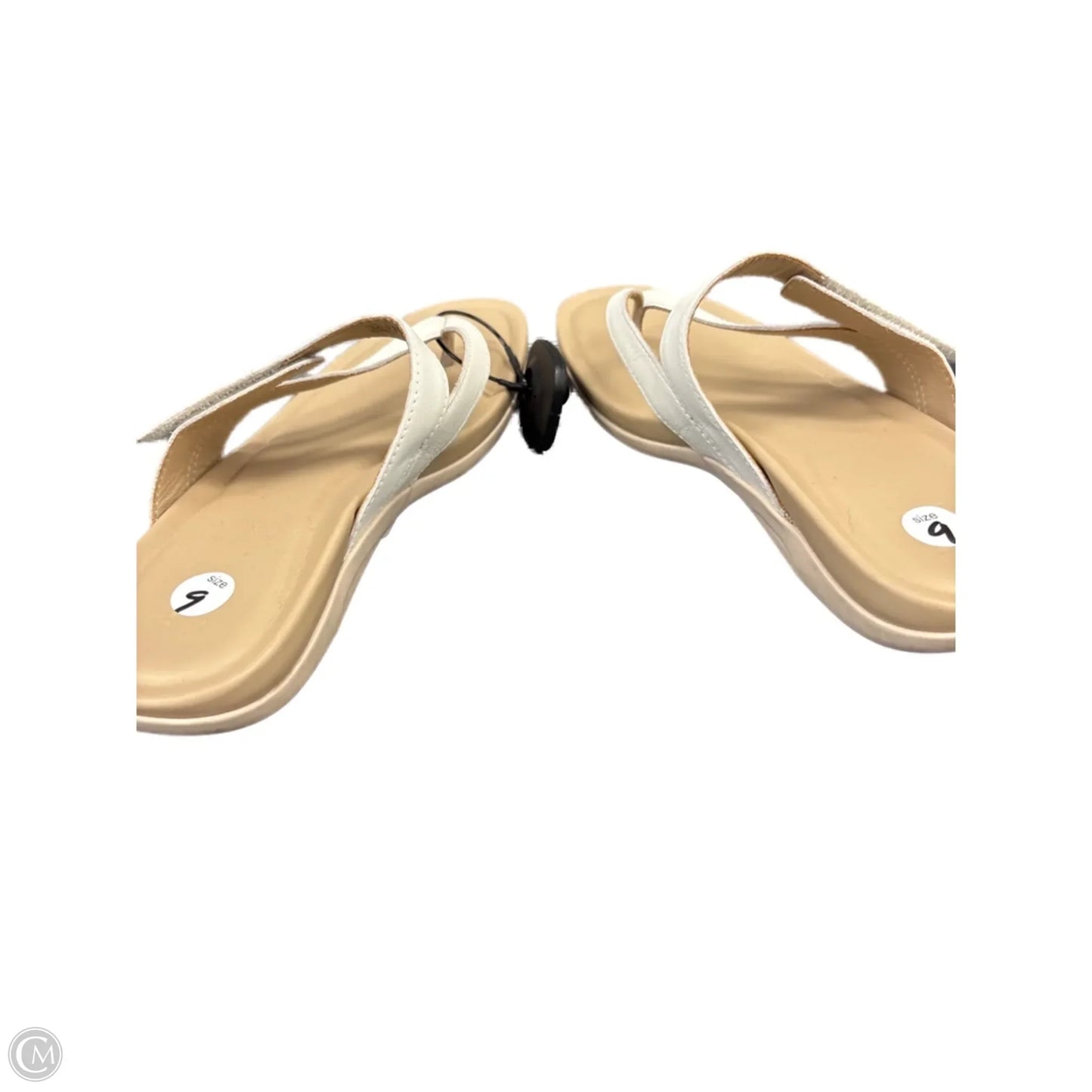 Sandals Flats By Abeo In White, Size: 9