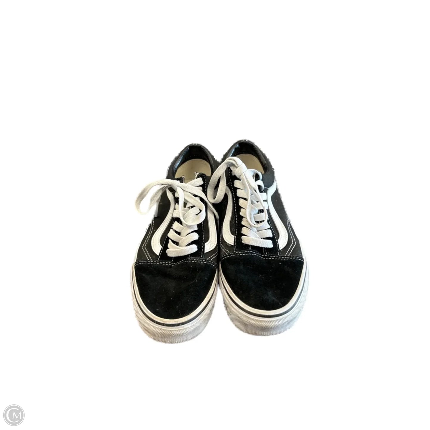 Shoes Sneakers By Vans In Black, Size: 8