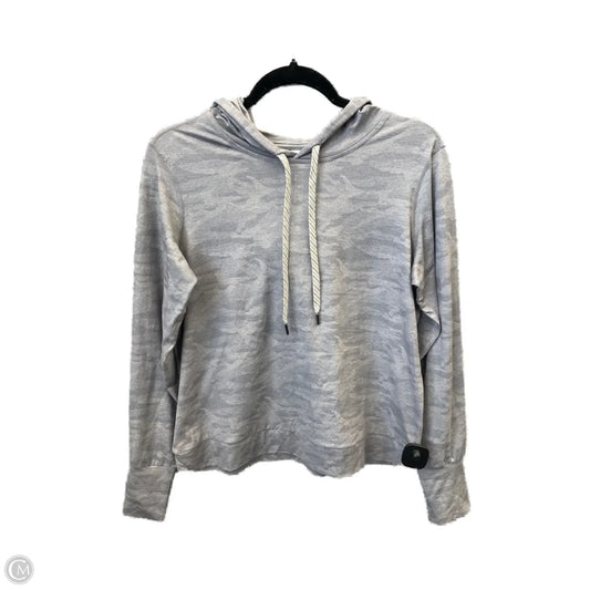 Athletic Top Long Sleeve Hoodie By Members Mark In Grey, Size: S