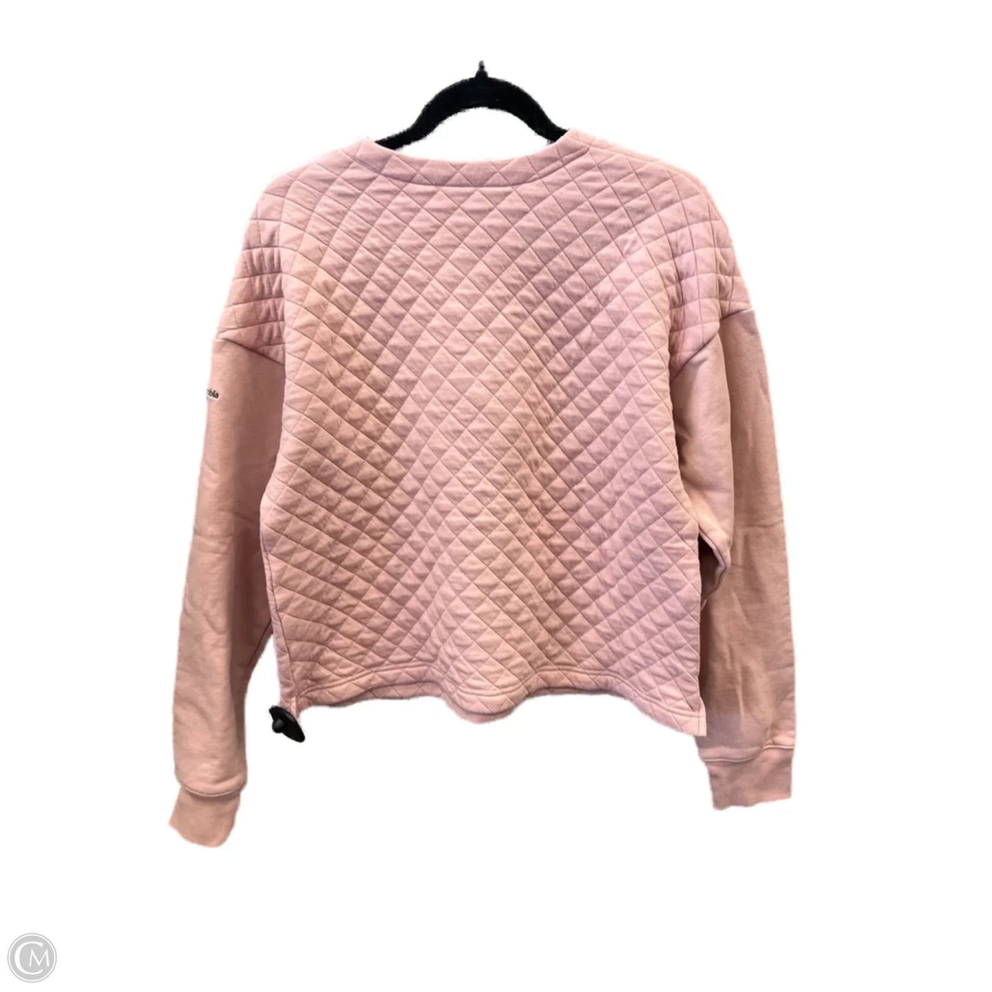 Top Long Sleeve By Columbia In Pink, Size: L