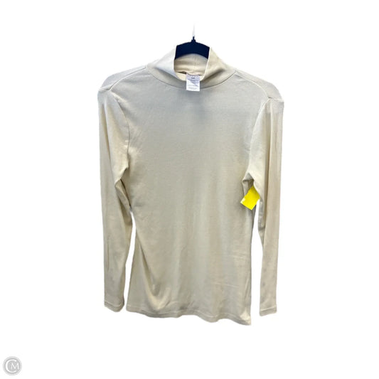 Top Long Sleeve By Serra In Cream, Size: M