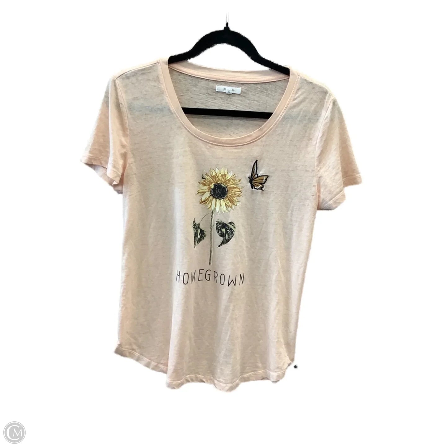 Top Short Sleeve By Maurices In Orange, Size: S