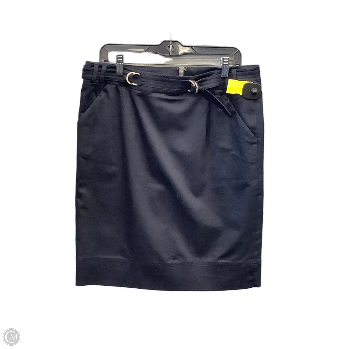 Skirt Midi By Calvin Klein In Navy, Size: 12