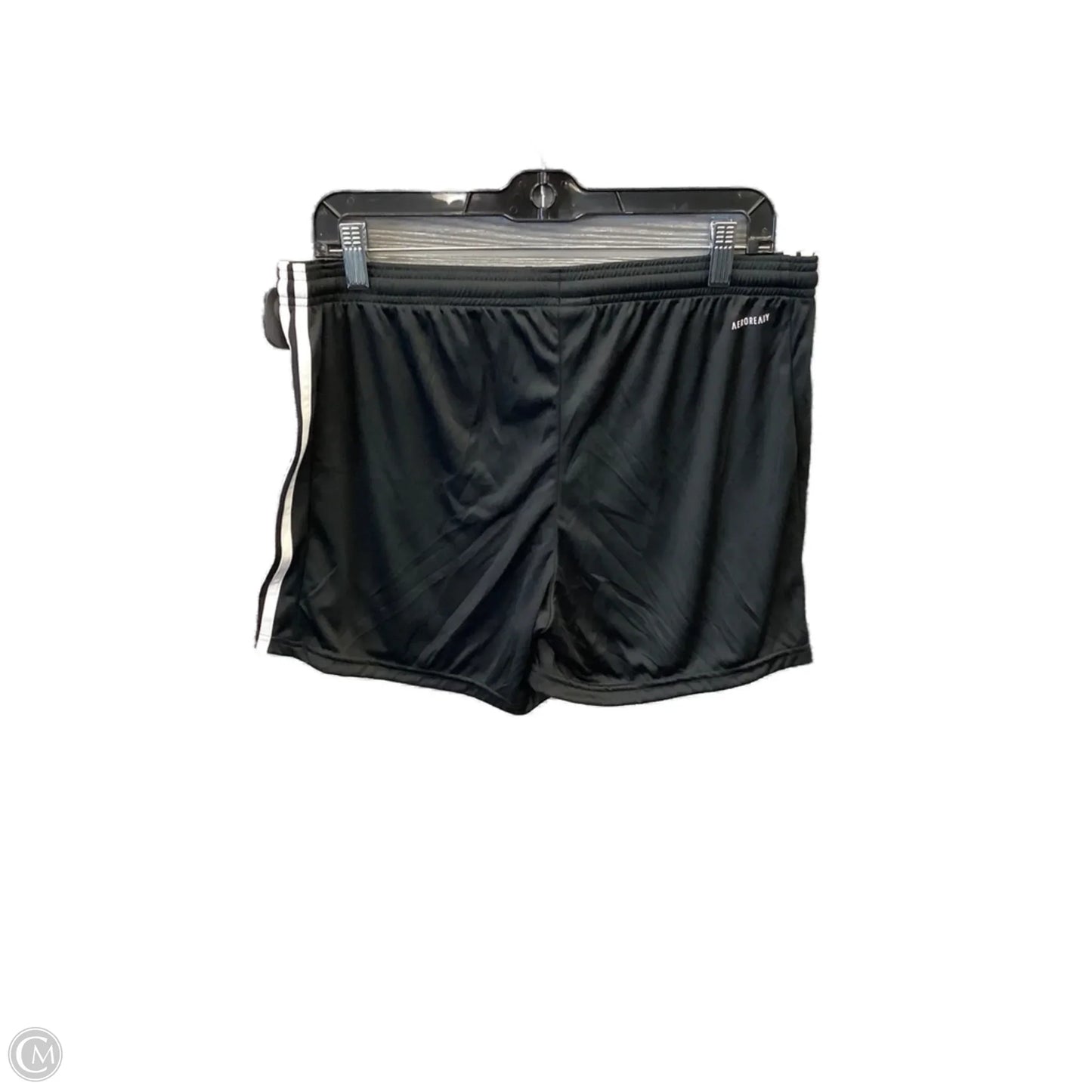 Athletic Shorts By Adidas In Black, Size: L
