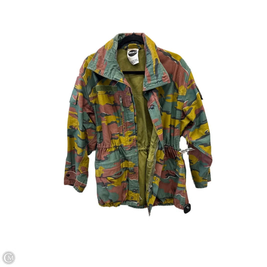 Jacket Utility By Clothes Mentor In Camouflage Print, Size: M
