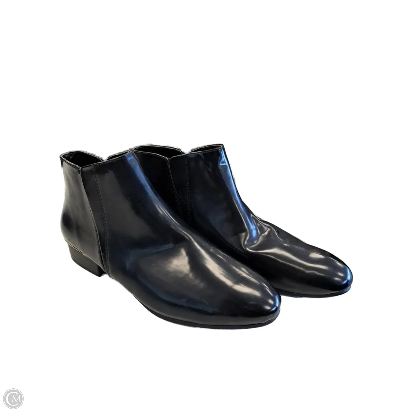 Boots Ankle Flats By Zara Basic In Black, Size: 8.5