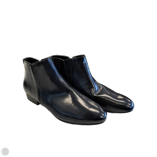 Boots Ankle Flats By Zara Basic In Black, Size: 8.5