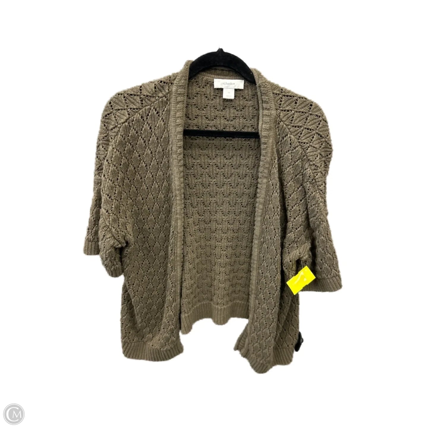 Sweater Cardigan By Cj Banks In Green, Size: 1x