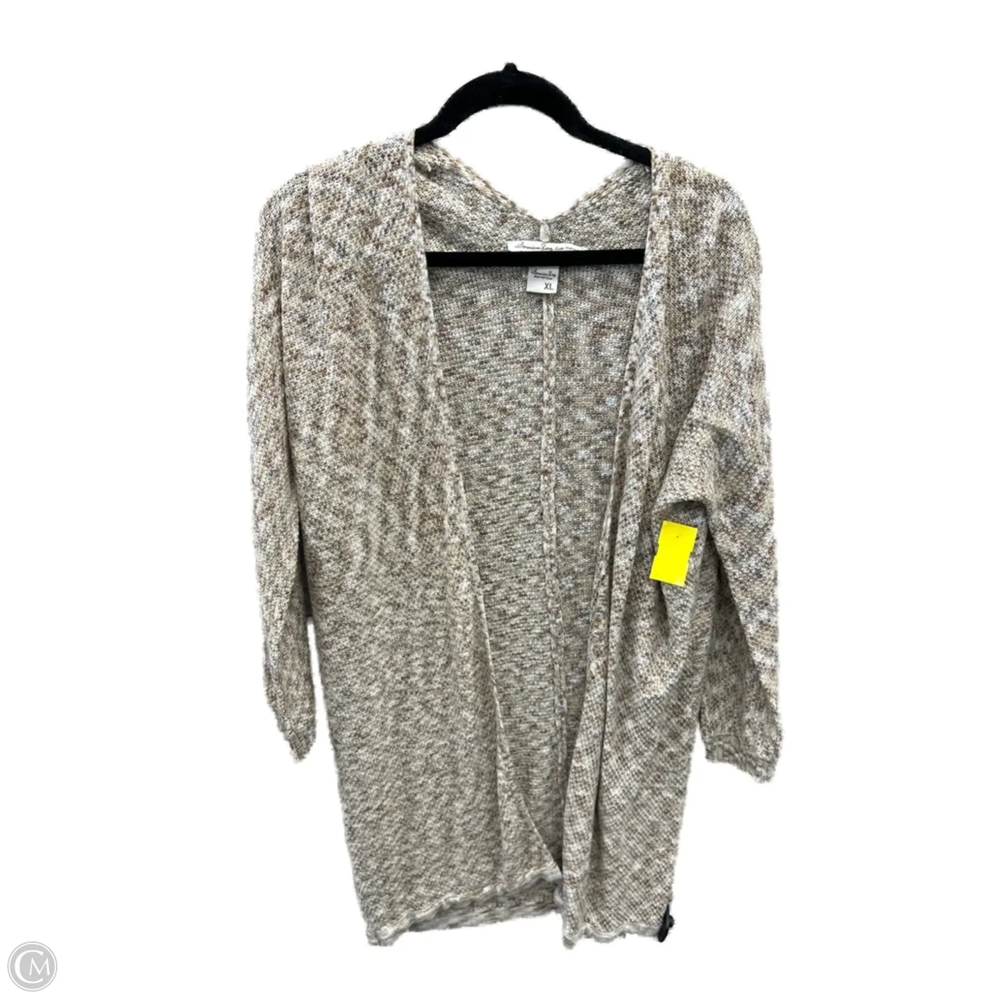 Sweater Cardigan By American Rag In Tan, Size: Xl