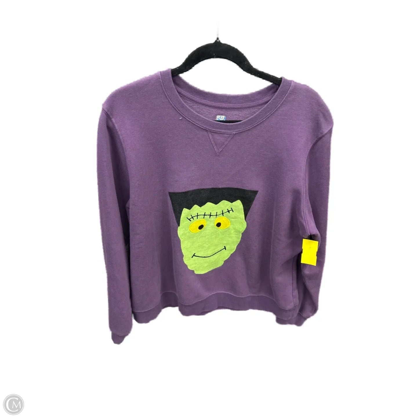 Sweatshirt Crewneck By Sjb Active In Purple, Size: Xl