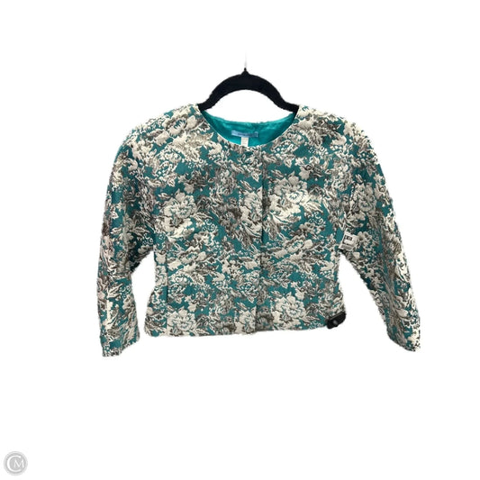 Blazer By Anthropologie In Teal, Size: Xs