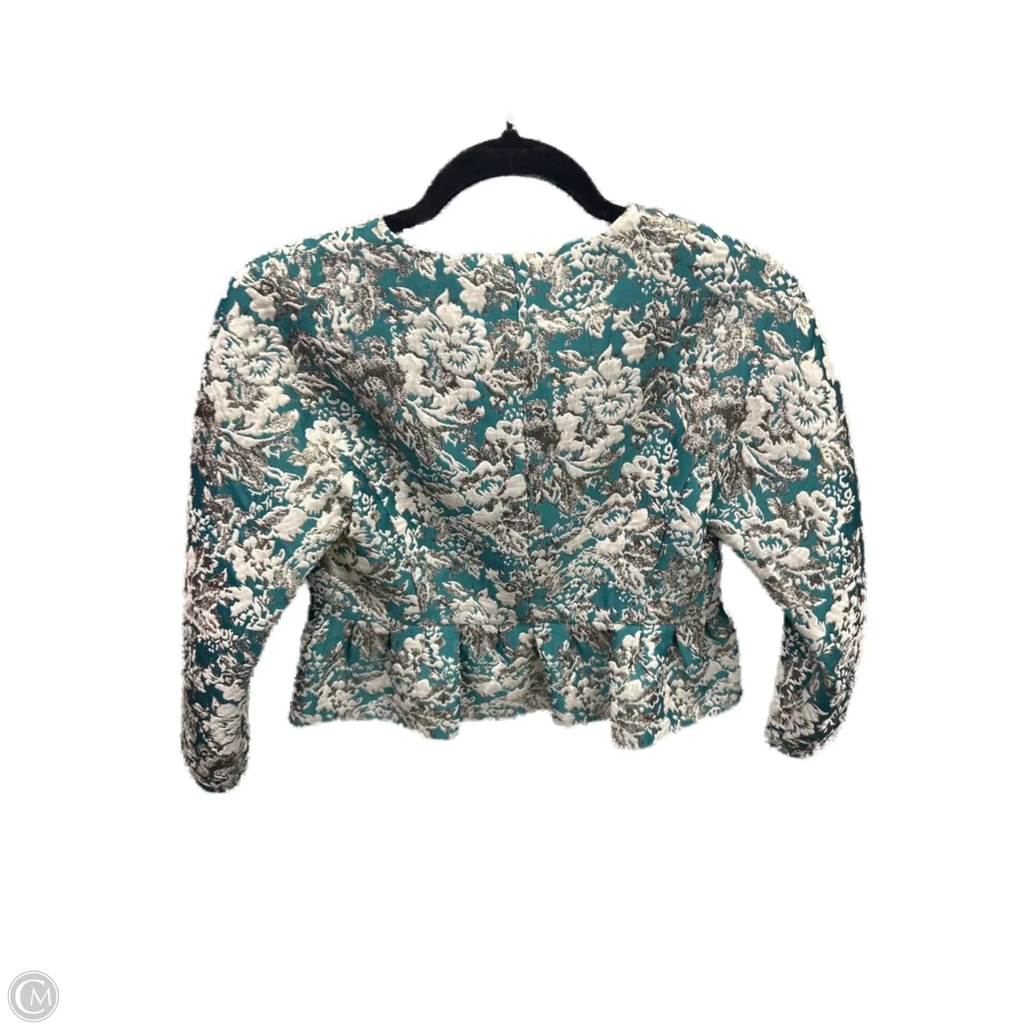 Blazer By Anthropologie In Teal, Size: Xs