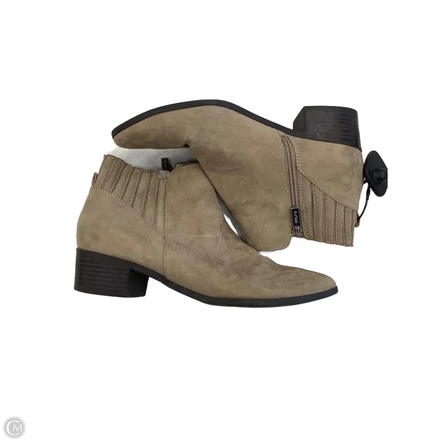 Boots Ankle Flats By Unisa In Brown, Size: 8