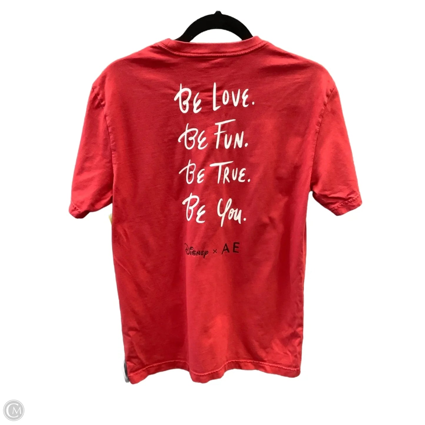 Top Short Sleeve By American Eagle In Red, Size: S