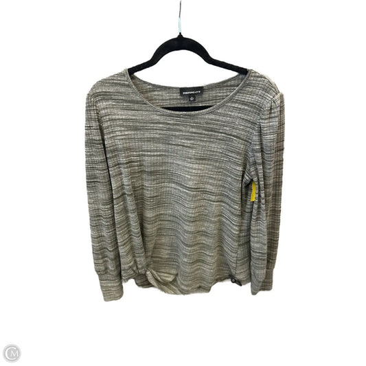 Top Long Sleeve By Fortune & Ivy In Green, Size: M