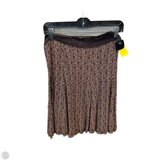 Skirt Midi By Cabi In Brown, Size: 10
