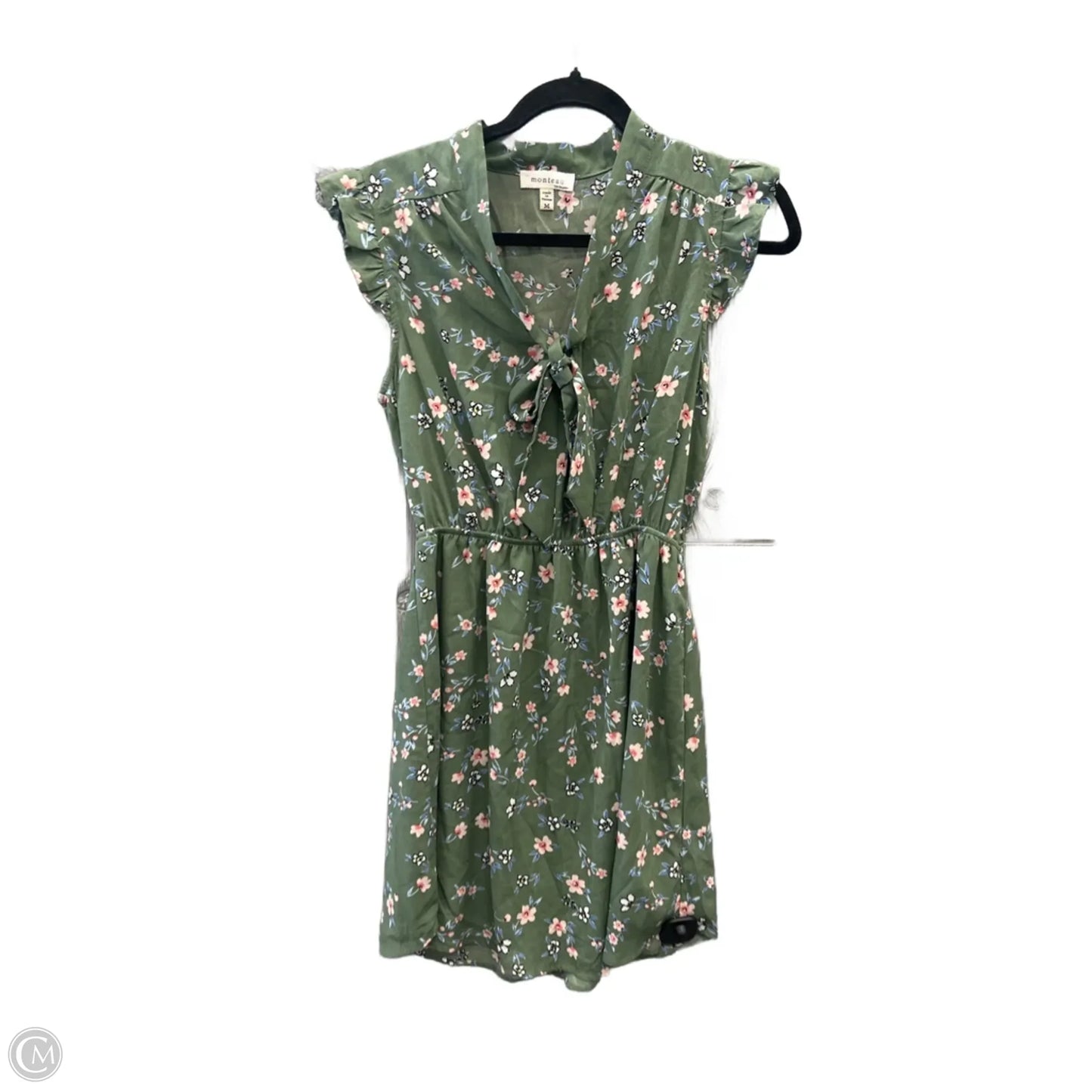 Dress Casual Short By Monteau In Green, Size: M