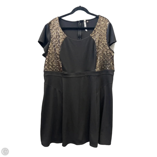 Dress Party Short By Ny Collection In Black, Size: 3x