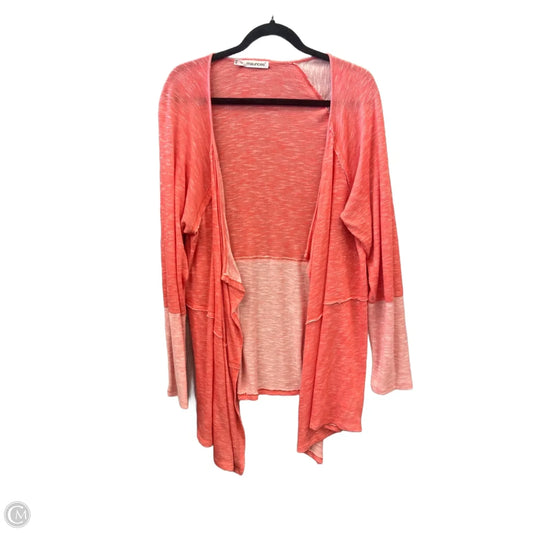 Cardigan By Maurices In Orange, Size: 2x