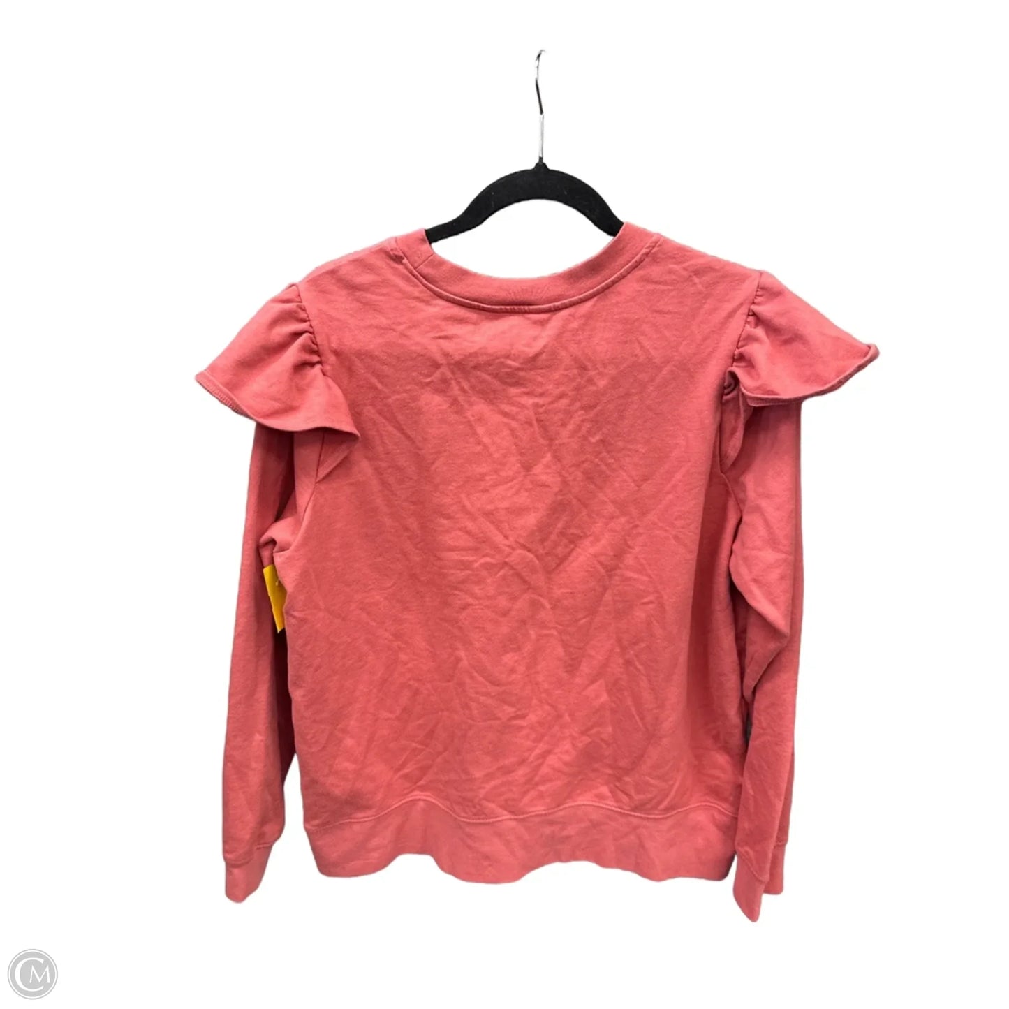 Top Long Sleeve By Time And Tru In Coral, Size: Xl