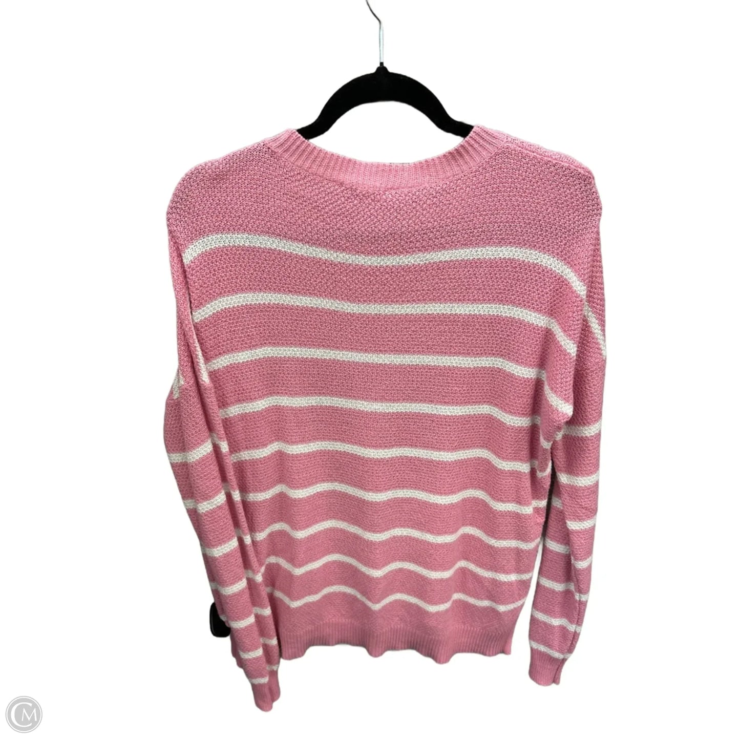 Sweater By Clothes Mentor In Pink, Size: L