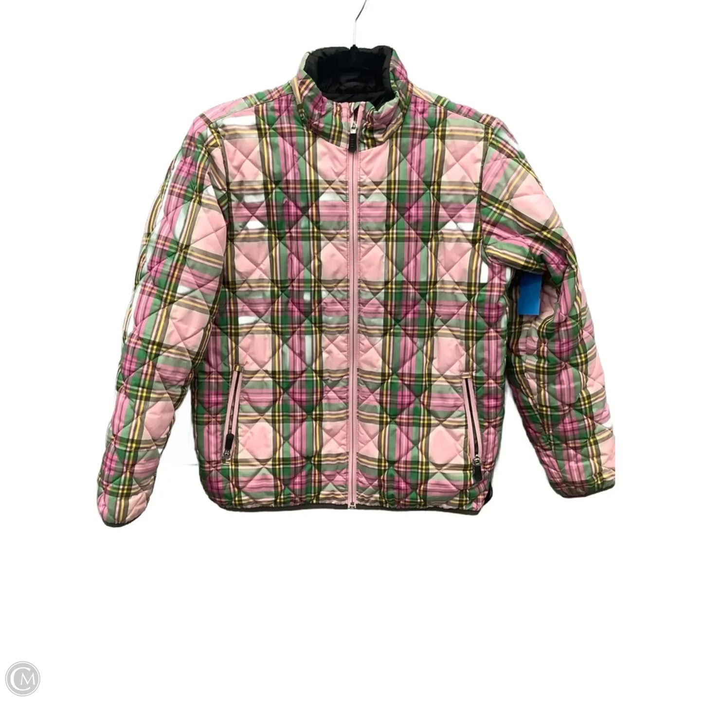 Coat Puffer & Quilted By Lands End In Pink, Size: M