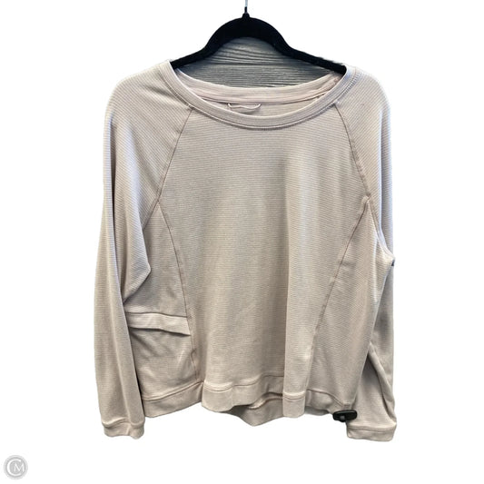 Top Long Sleeve By Avalanche In Pink, Size: Xl