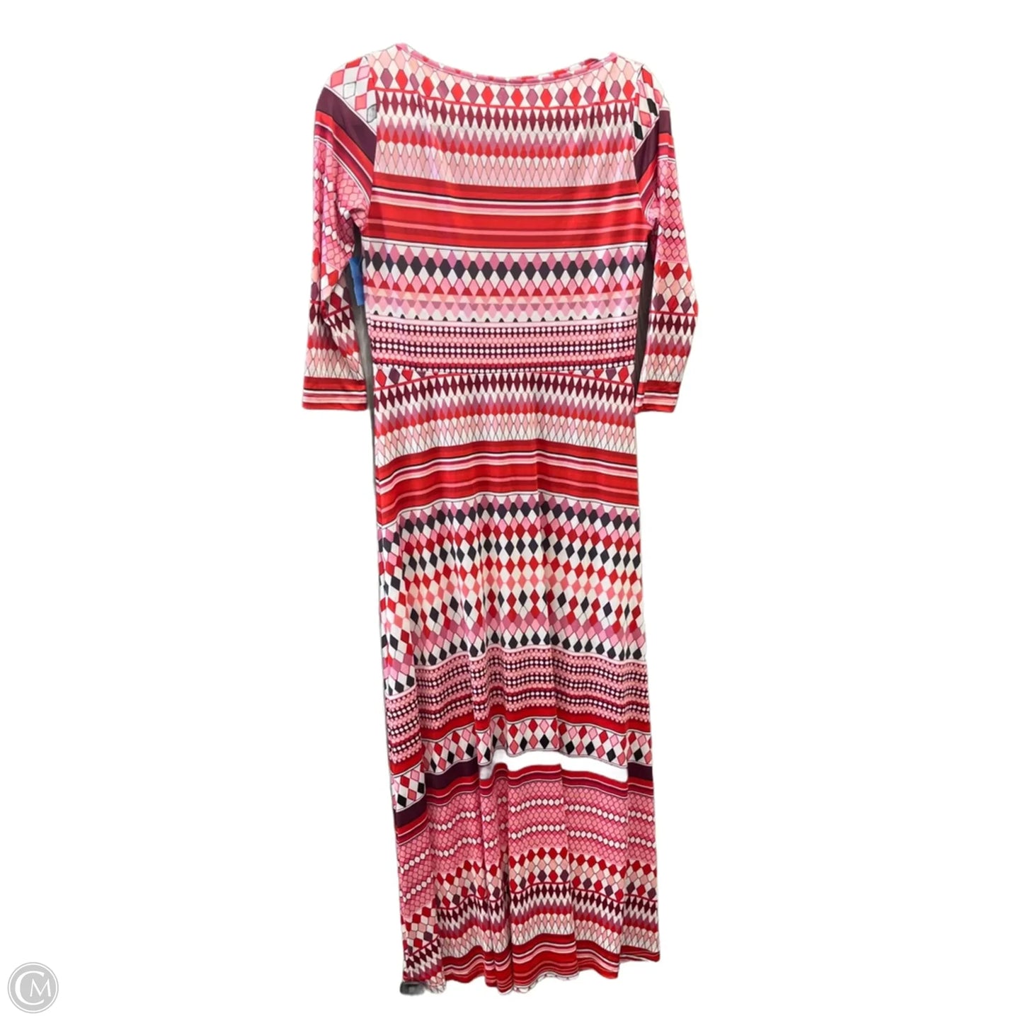 Dress Casual Maxi By Emery Rose In Pink & Red, Size: M