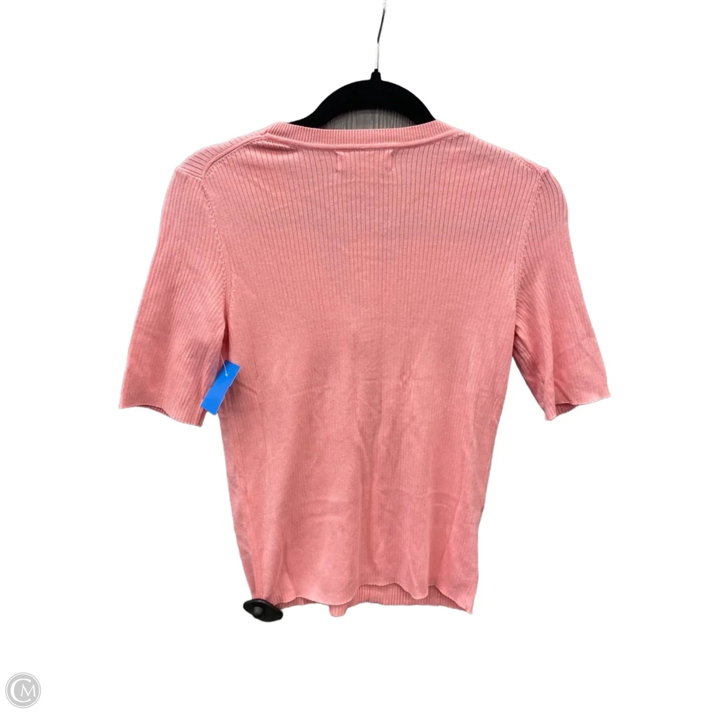Top Short Sleeve By Banana Republic In Pink, Size: S