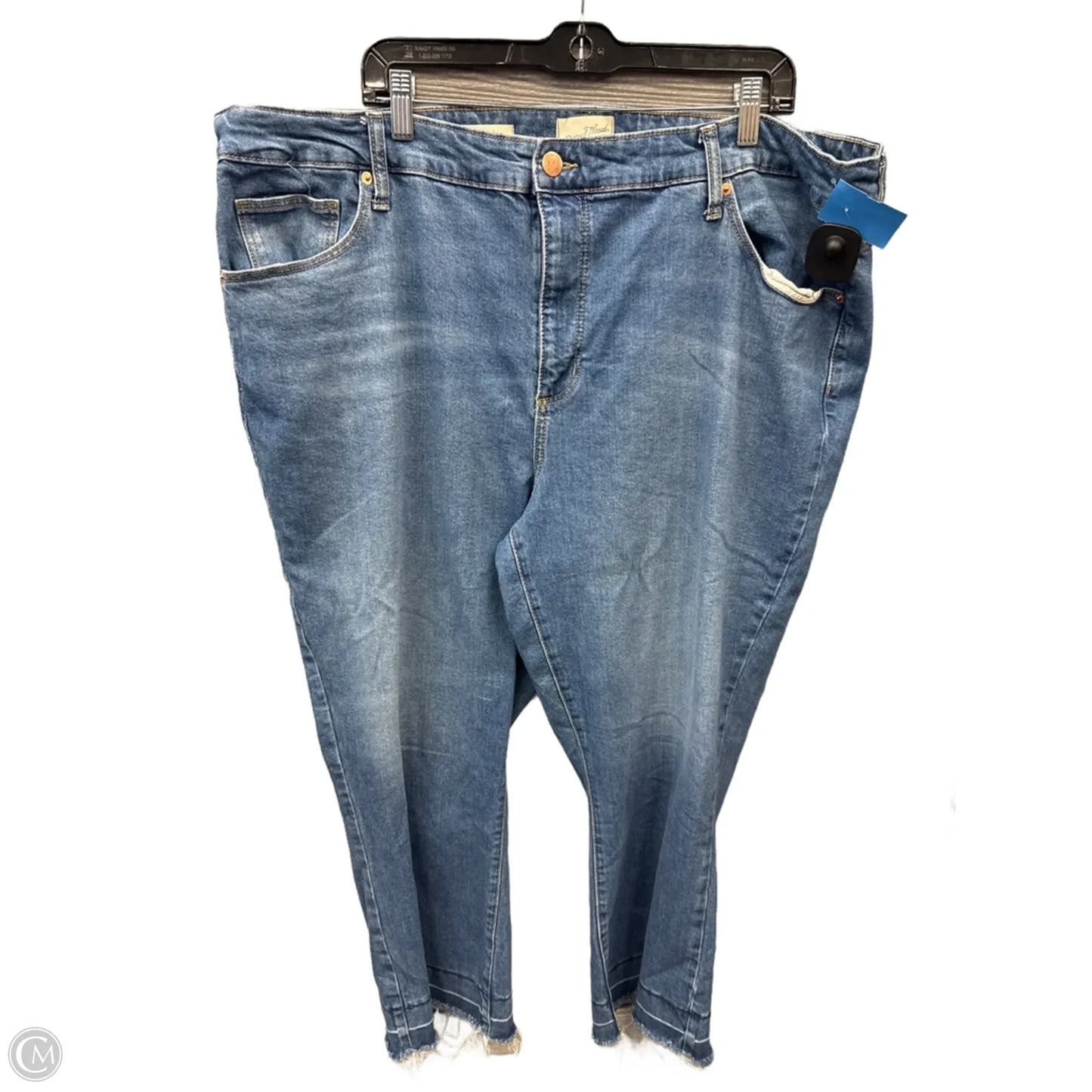 Jeans Boot Cut By Universal Thread In Blue Denim, Size: 24