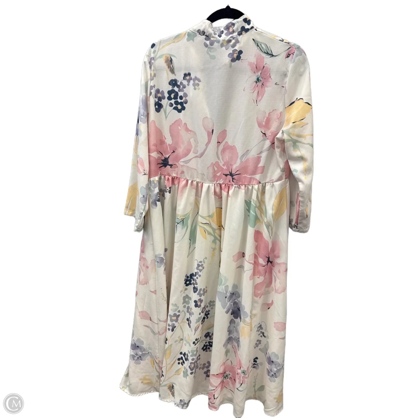 Dress Casual Maxi By Cmf In Cream, Size: L