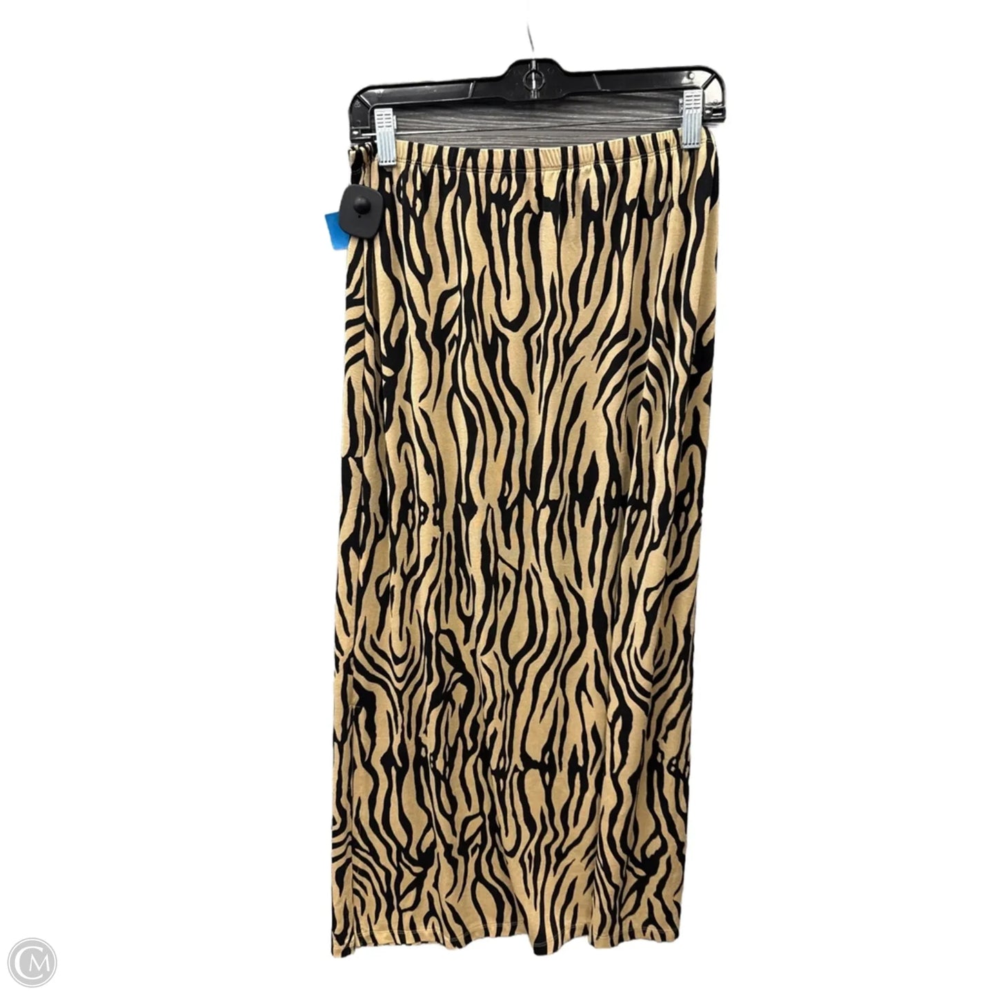 Skirt Maxi By Impressions In Black & Brown, Size: 16