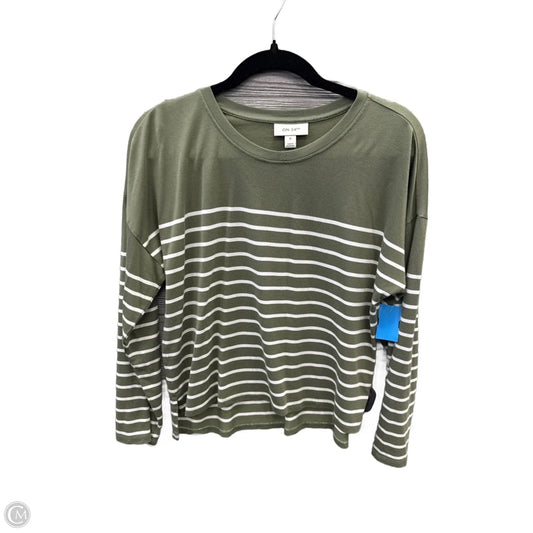 Top Long Sleeve By On 34th In Green, Size: M