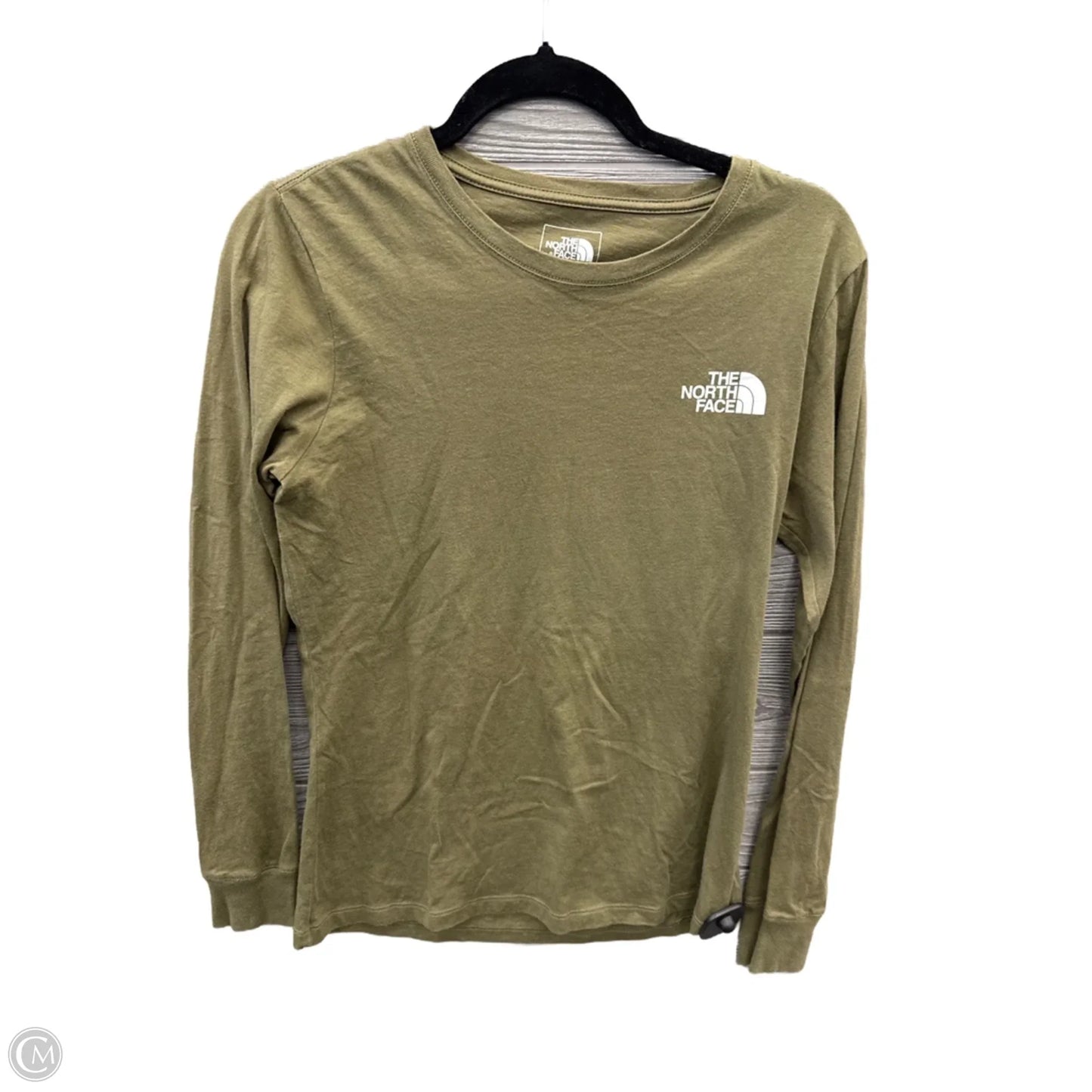 Top Long Sleeve By The North Face In Green, Size: M