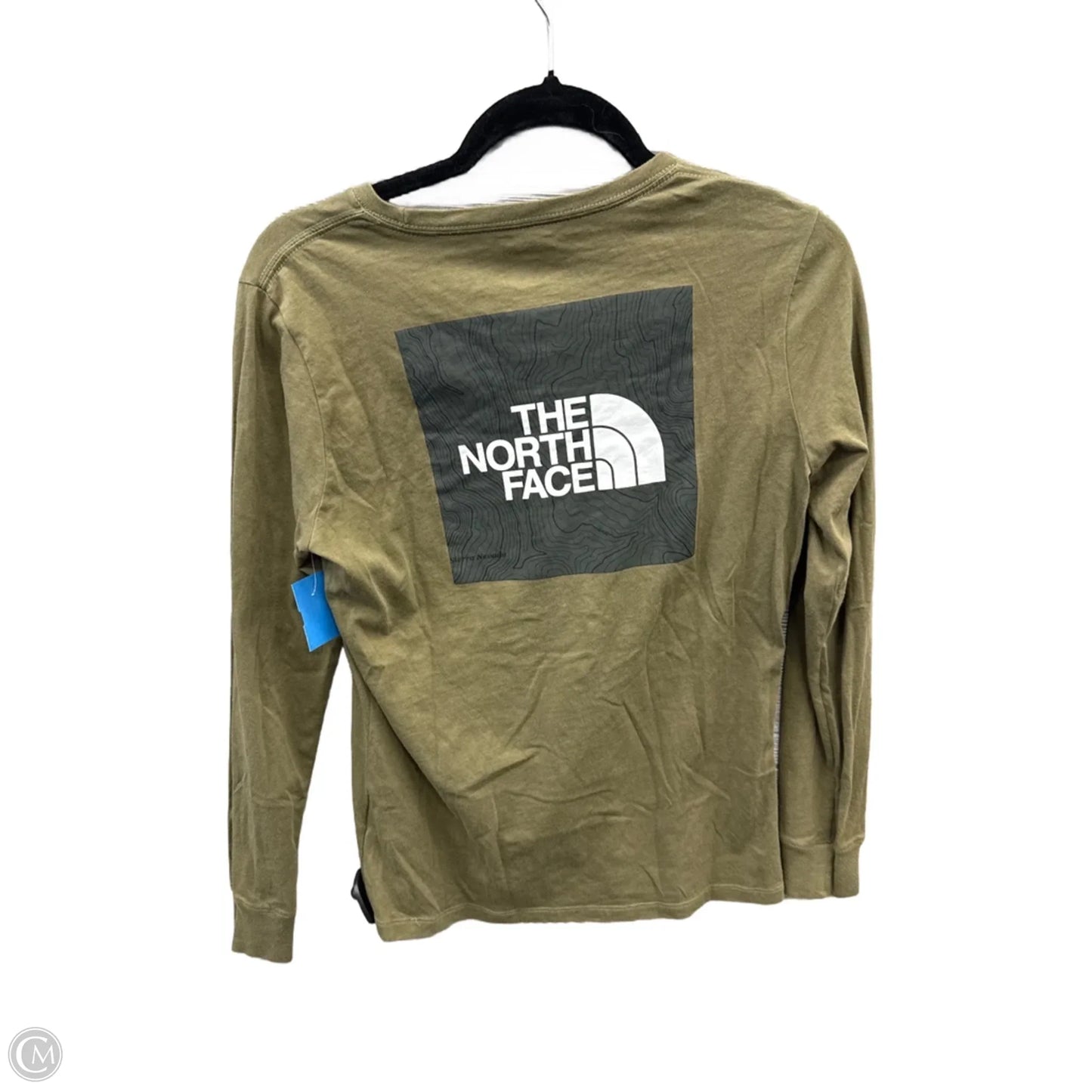 Top Long Sleeve By The North Face In Green, Size: M