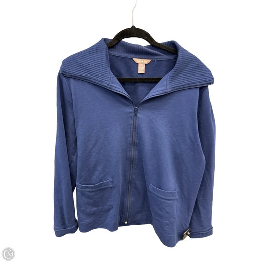 Top Long Sleeve By White Stag In Navy, Size: M