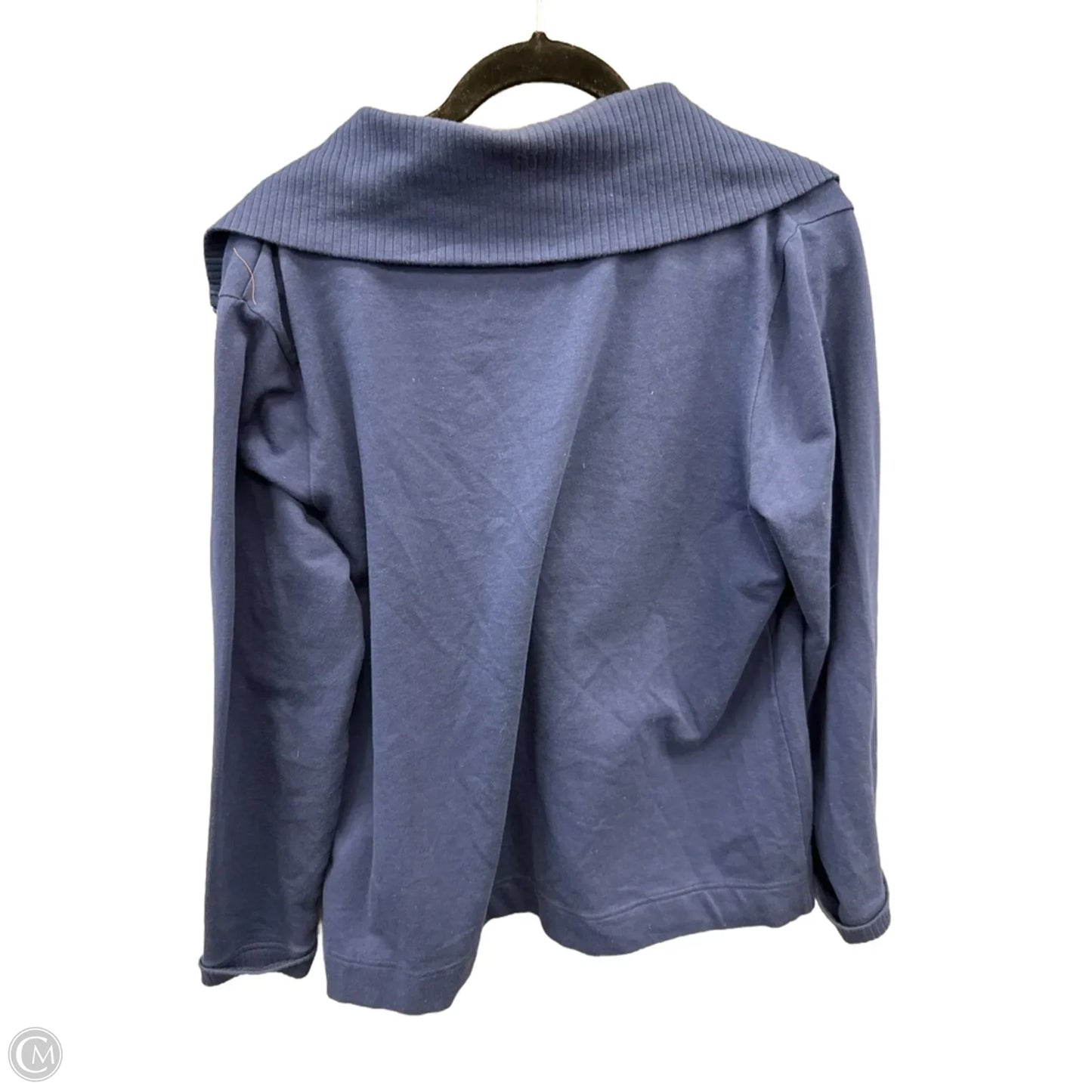 Top Long Sleeve By White Stag In Navy, Size: M