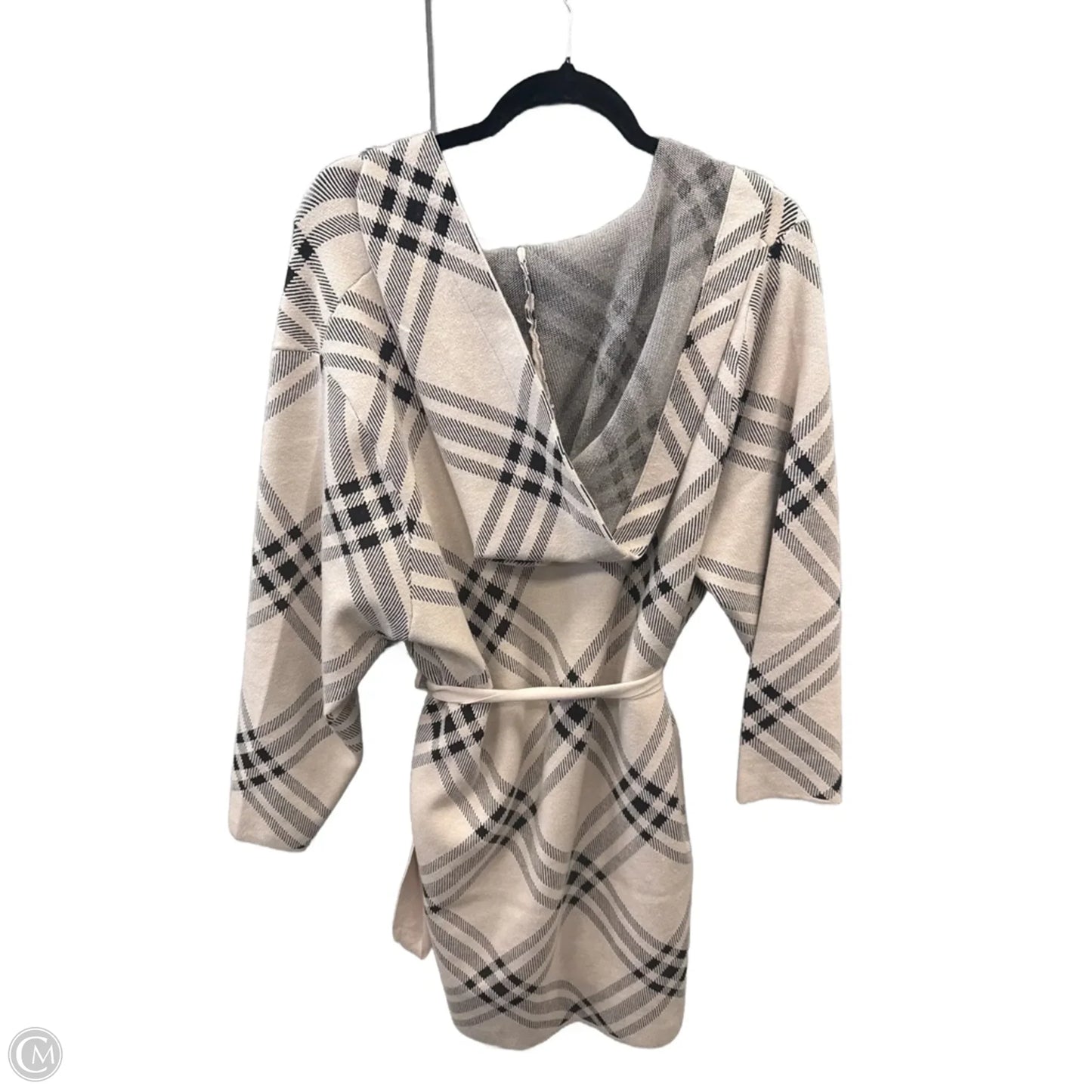 Sweater Cardigan By Clothes Mentor In Tan, Size: 1x