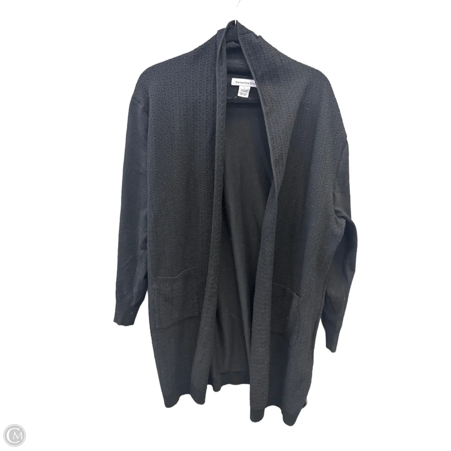 Cardigan By Clothes Mentor In Black, Size: L