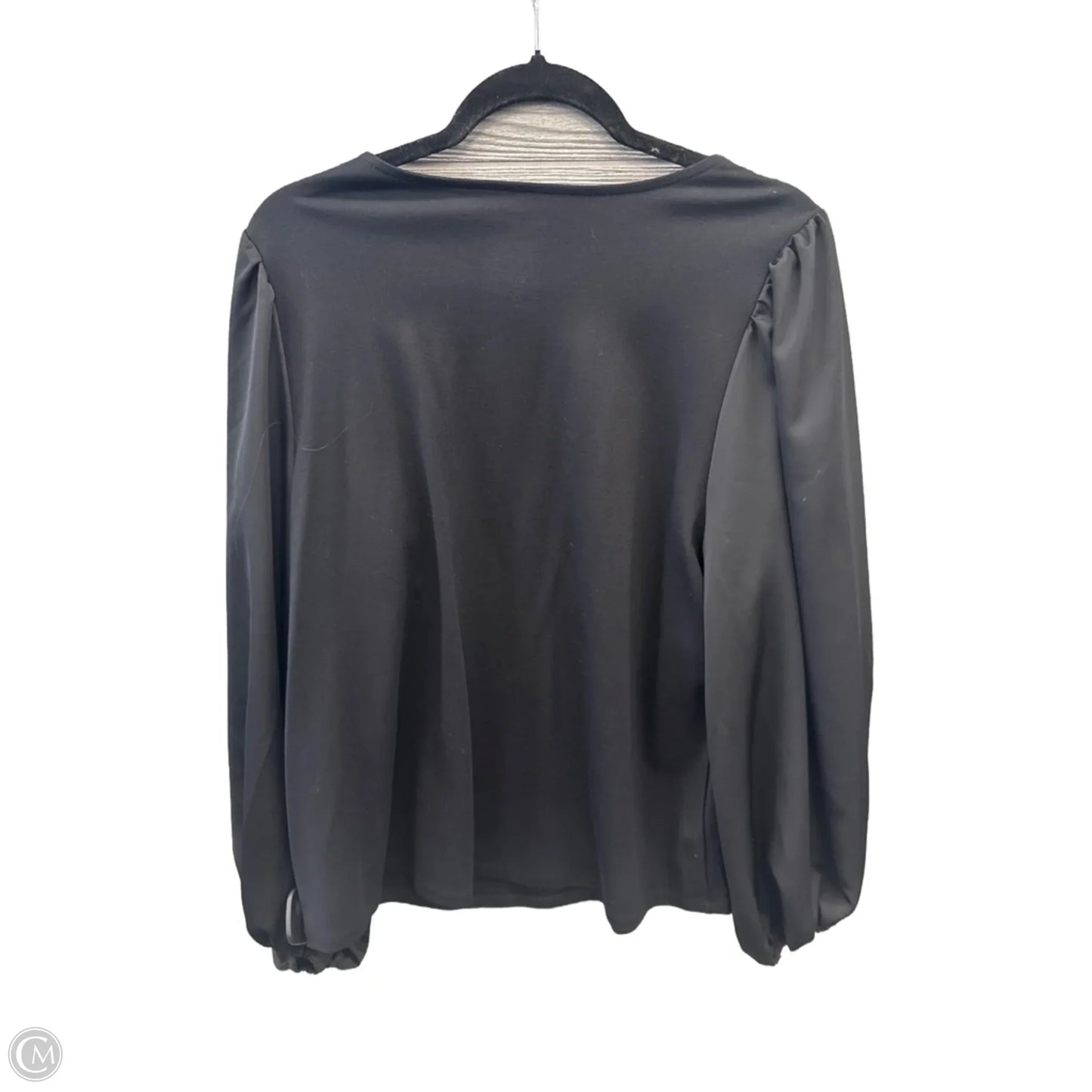 Top Long Sleeve By Nine West Apparel In Black, Size: Xxl